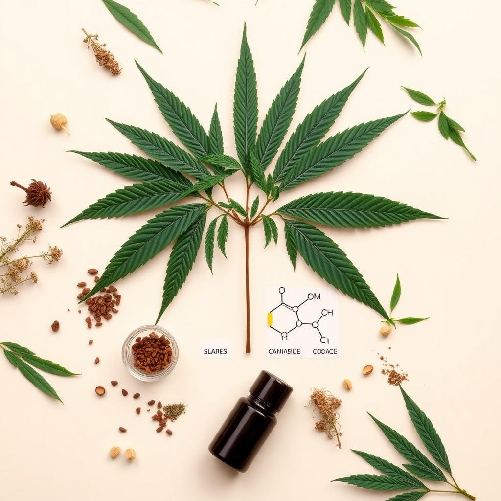 Balance Bloom CBD Gummies natural ingredients including hemp leaves and botanicals